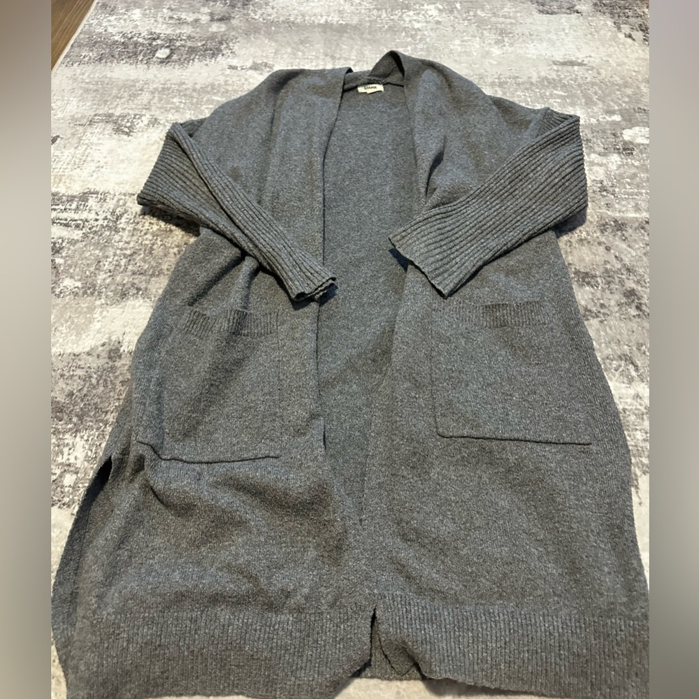 Garage Gray Knit Cardigan